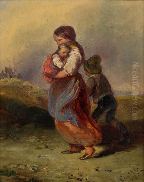 Mutter Mit Zwei Kindern - view 1