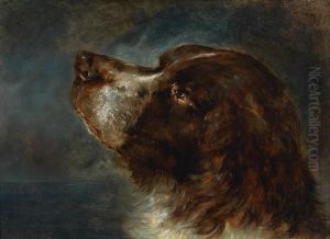 Circle Dog Portrait by Johann Matthias Ranftl