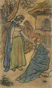 La Jeune Fille Et La Mort by Paul-Elie Ranson