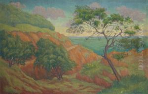 Bord De Mer Aux Arbres Verts Ou Bord De Mer Au Pays Basque by Paul-Elie Ranson