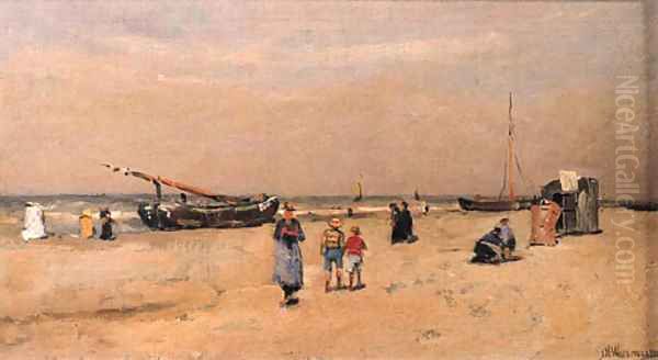 A summers' day at the beach - view 1