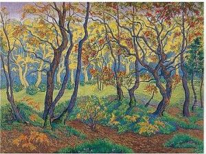 'la Clairiere' Or 'l'oree Du Bois' by Paul-Elie Ranson