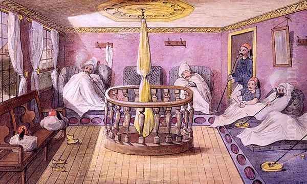 Siesta in Constantinople, 1855 - view 1
