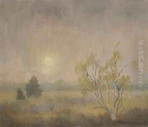 Mist Kalmpthout by Emile Charles Wauters