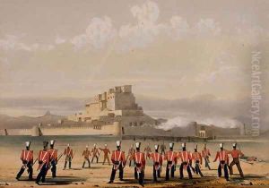 Storming of Khelat, the advance companies, 13th November 1839, from 'The Storming of Ghuznee and Khelat by W. Taylor, 1839 by Wingate, Lieutenant Thomas