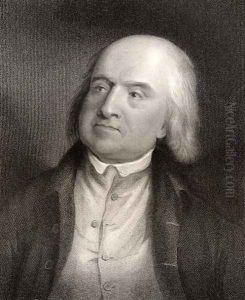 Jeremy Bentham, engraved by S. Freeman (1773-1857) from National Portrait Gallery, volume IV, published c.1835