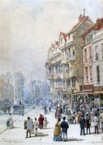 Chester Street Scene by Louise Rayner