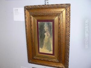 Figura Femminile Con Vaso Figura Femminile Con Vaso