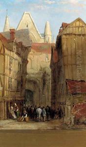 Rue des Halles, Rouen