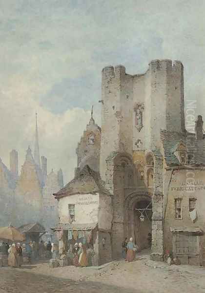 Castle gateway, Derdelburg, Ghent - view 1