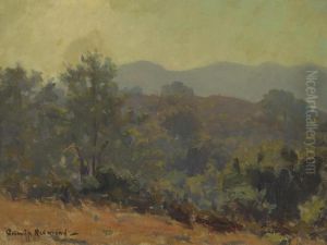Sketch Of Rolling Hills by Granville Redmond