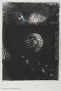 Et Toutes Sortes De Betes Effroyables Surgissent by Odilon Redon