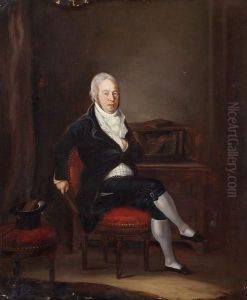 Portrait D'un Gentilhomme Assis