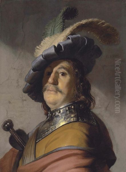 A Man In A Gorget And Cap - view 1
