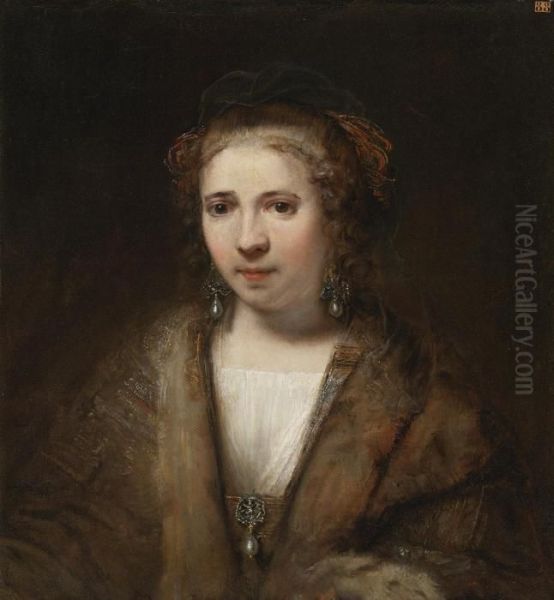 Portrait Of Hendrickje Stoffels - view 1