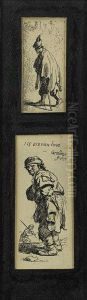 Various Beggars by Harmenszoon van Rijn Rembrandt