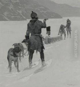 Hands Off by Frederic Remington