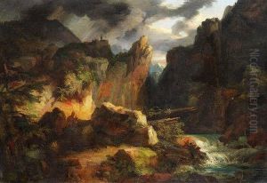 Zugeschrieben - Gewitterlandschaft