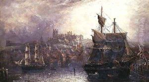 Whitby Harbour 2 by Richard Weatherill