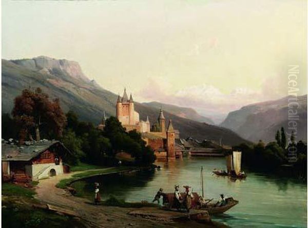 Le Passeur Au Pied Du Chateau - view 1