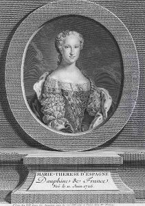 Maria Teresa of Spain by Johann Georg Wille