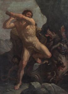 Hercules Vanquishing The Hydra Hercules Vanquishing The Hydra