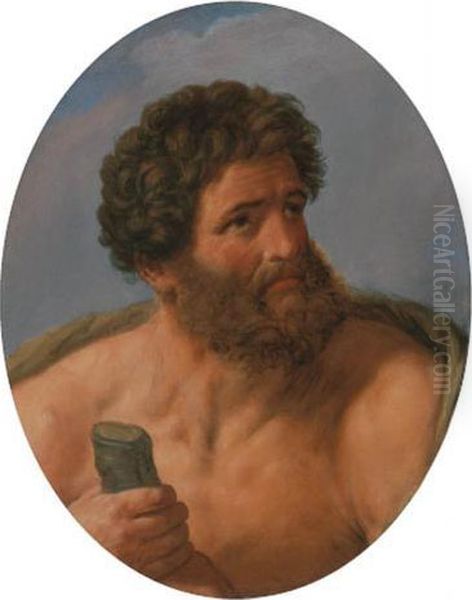 Hercules With His Club - view 1
