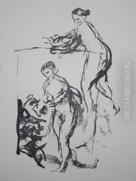 Femme Au Cep De Vigne - view 1