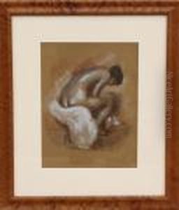 Plate Xiv Baigneuse S'essuyant Le Pied by Pierre Auguste Renoir
