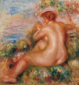 Femme Nue Dans Un Paysage