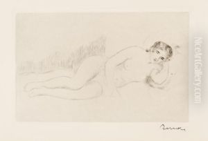 Femme Nue Couchee by Pierre Auguste Renoir