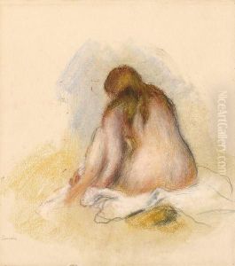 Nu De Dos by Pierre Auguste Renoir