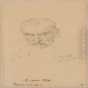 A Gentleman by Il Ia Efimovich Repin