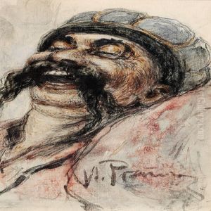 "this Work Is By Professor Repin by Il Ia Efimovich Repin