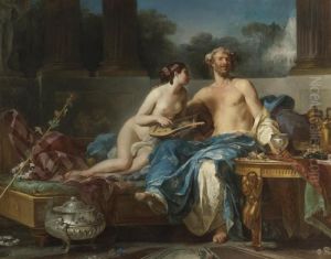 The Pleasures Of Anacreon by Jean Bernard Restout