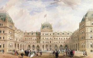 View of the Quadrangle of the New Liverpool Exchange