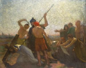 Krisztus Osszeroskad A Kereszt Alatt by Istvan Reti