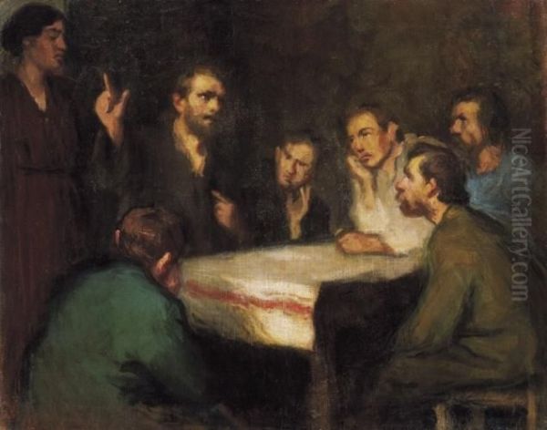 Christ Among The Disciples - view 1