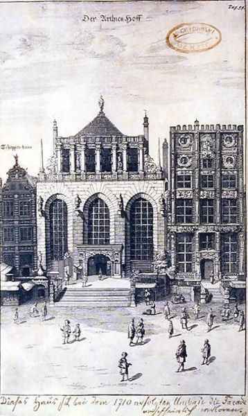 The Court of Arthur, 1687 - view 1