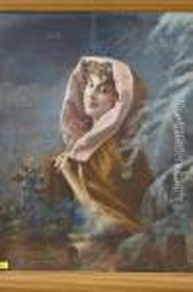 Pasteltekening Op Foto - view 1