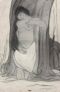 Woman Bathing by Fermin Revueltas