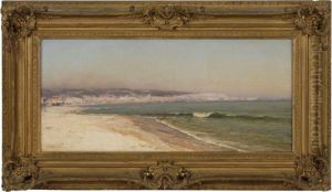 View Of The Baie D'alger by Marius Reynaud