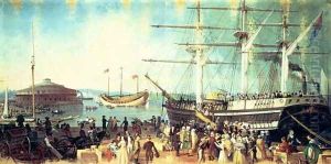 The Bay and Harbour of New York by Samuel Bell Waugh