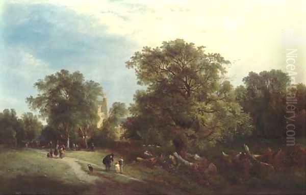 Sunday morning, Barnes - view 1