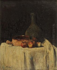 Nature Morte Au Pichet Et Fruits