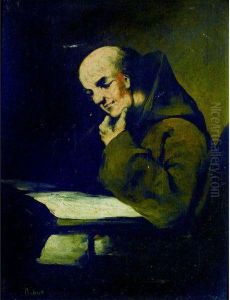 Monk Reading