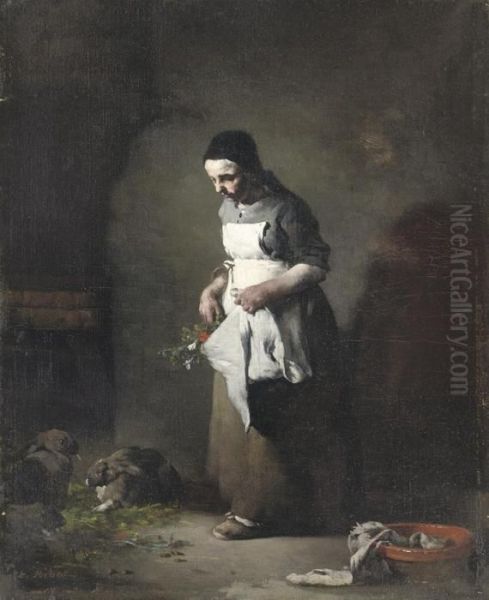Feeding The Rabbits - view 1