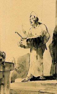 Le Marmiton by Theodule Augustine Ribot