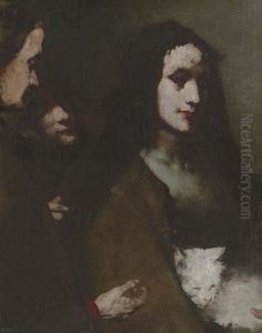 Woman With A Cat Woman With A Cat