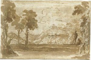 Landscape With Two Soldiers